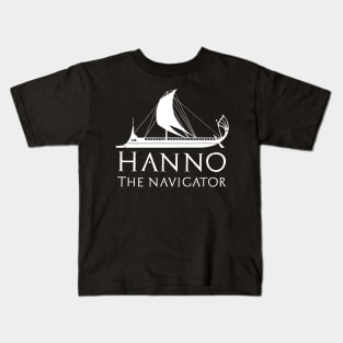 Hanno The Navigator Carthaginian Maritime Expedition Kids T-Shirt